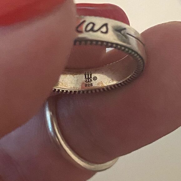 James Avery Retired “Texas My Texas” Ring - Picture 8 of 9